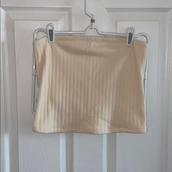 American Eagle tube top cream - Picture 2 of 4